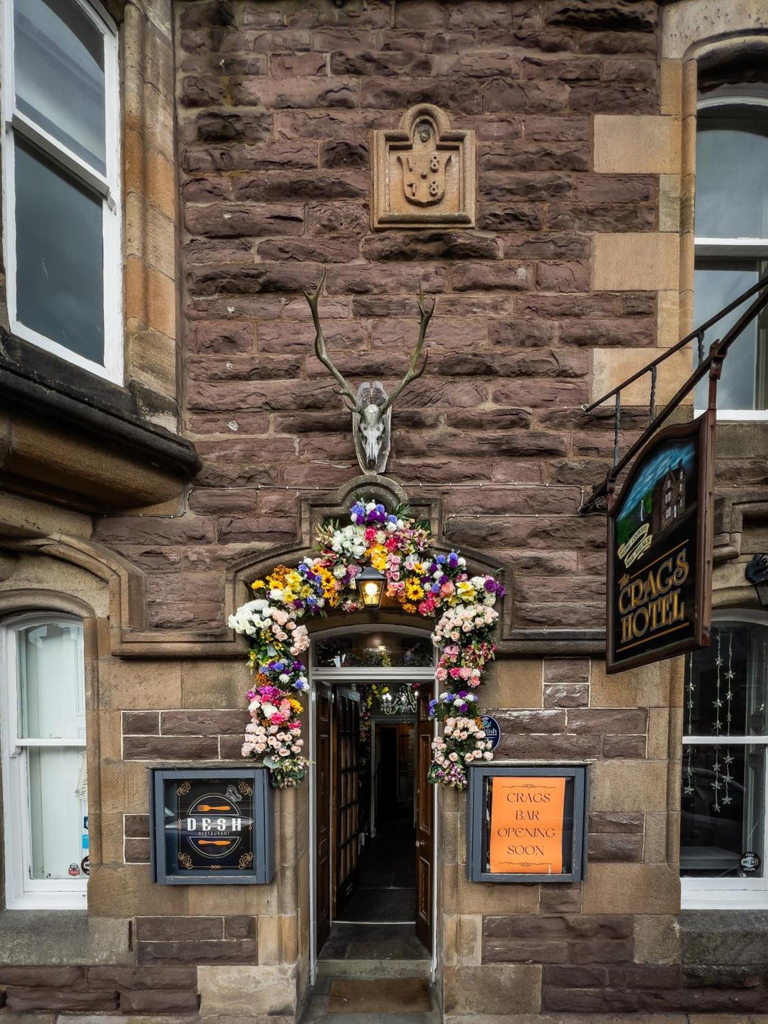 The Crags Hotel Callander Exterior foto